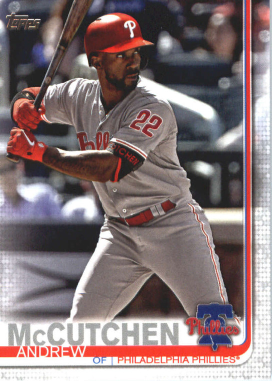 2019 Topps #395 Andrew McCutchen NM-MT Philadelphia Phillies 