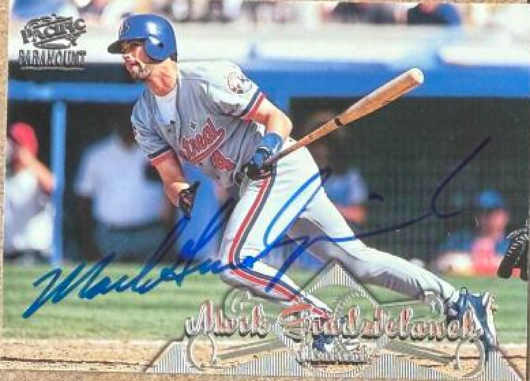 Mark Grudzielanek Autographed 1998 Pacific Paramount #194