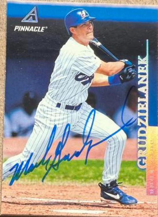 Mark Grudzielanek Autographed 1998 Pinnacle #157