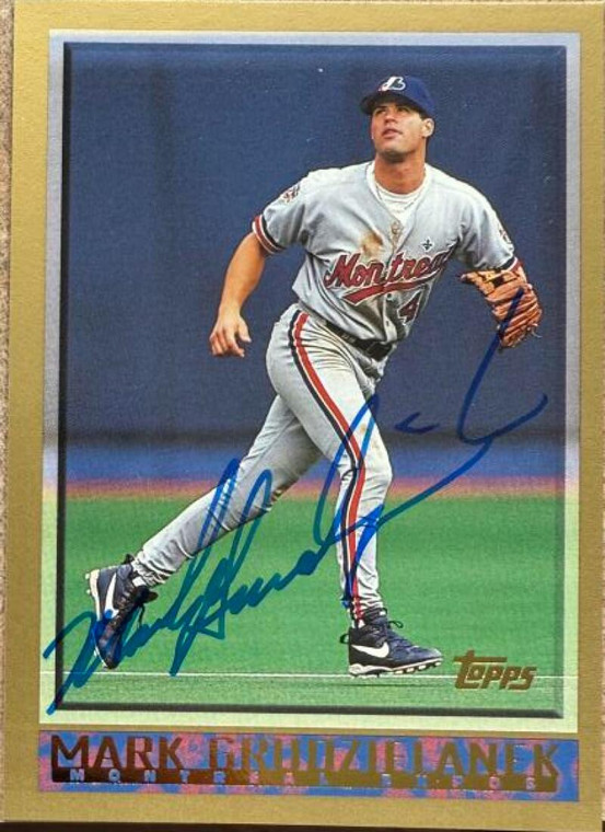Mark Grudzielanek Autographed 1998 Topps #112