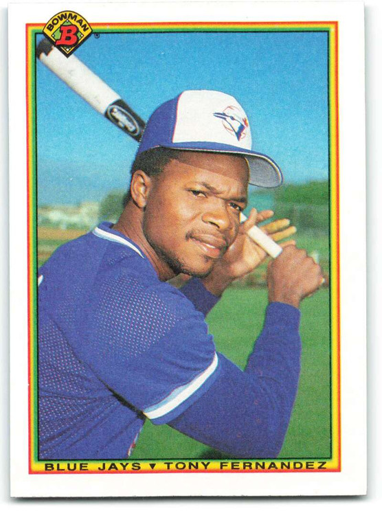 1990 Bowman #524 Tony Fernandez VG Toronto Blue Jays 