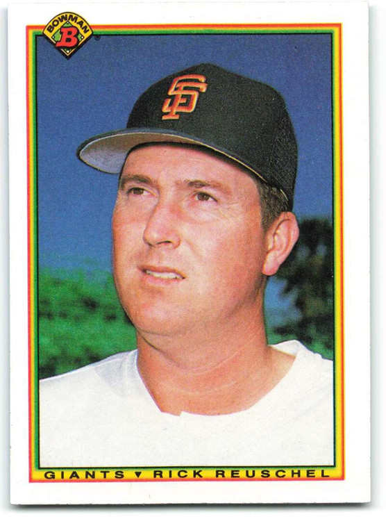 1990 Bowman #223 Rick Reuschel VG San Francisco Giants 