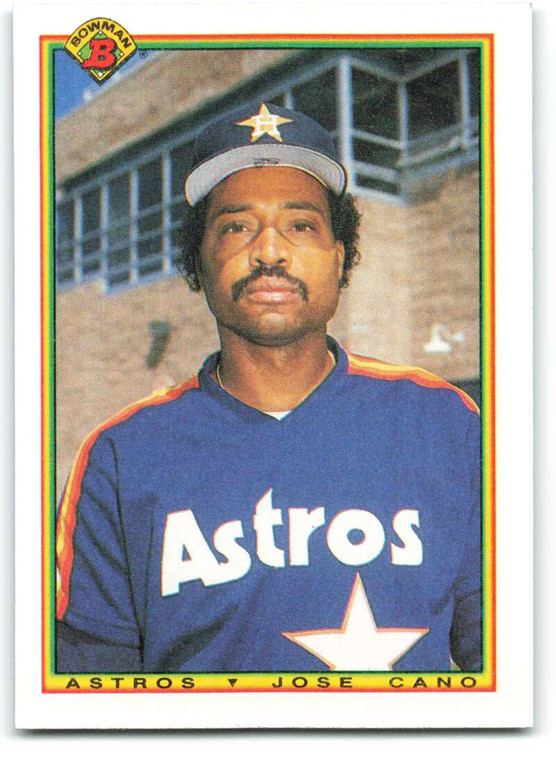 1990 Bowman #68 Jose Cano VG RC Rookie Houston Astros 