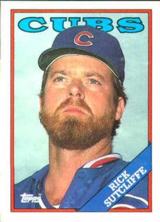 1988 Topps #740 Rick Sutcliffe NM-MT Chicago Cubs 