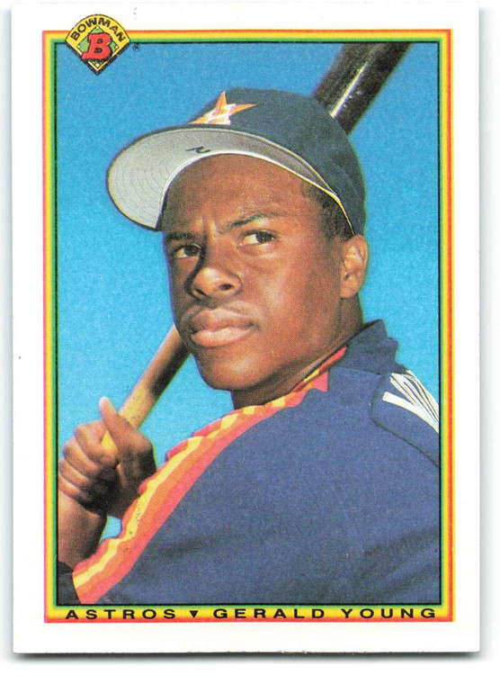 1990 Bowman #72 Gerald Young VG Houston Astros 