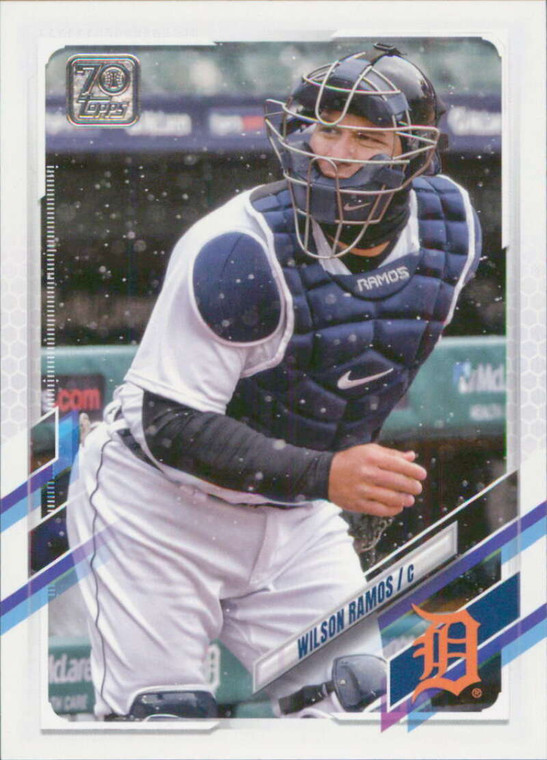 2021 Topps Update #US15 Wilson Ramos NM-MT  Detroit Tigers 
