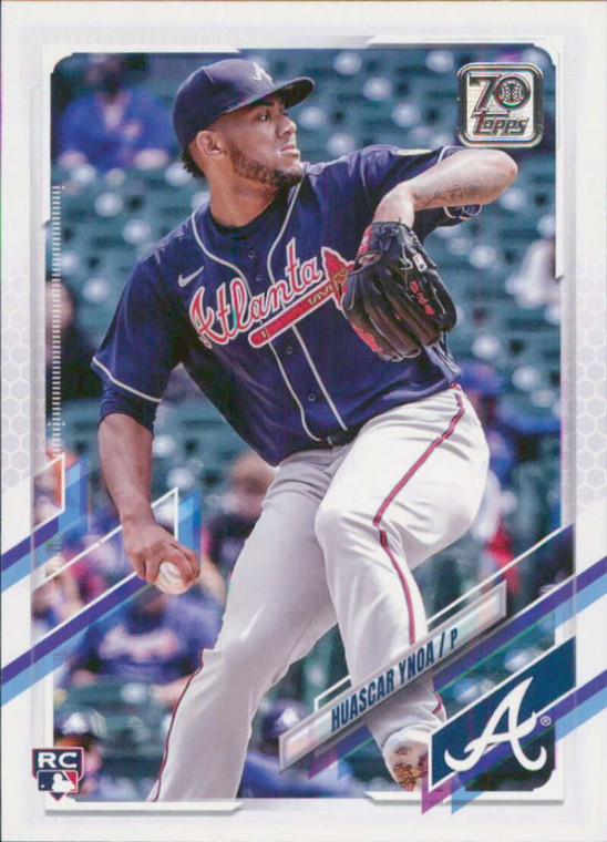 2021 Topps Update #US21 Huascar Ynoa NM-MT  RC Rookie Atlanta Braves 