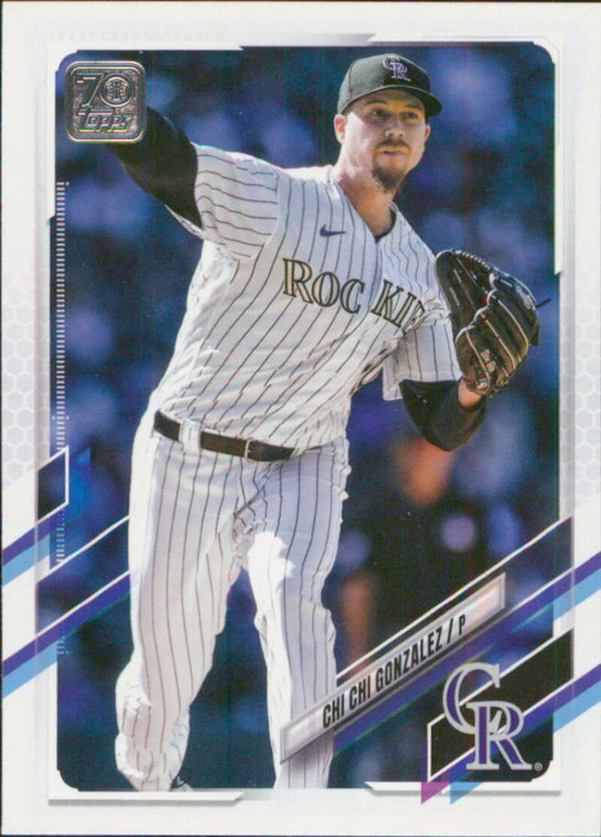 2021 Topps Update #US25 Chi Chi Gonzalez NM-MT  Colorado Rockies 