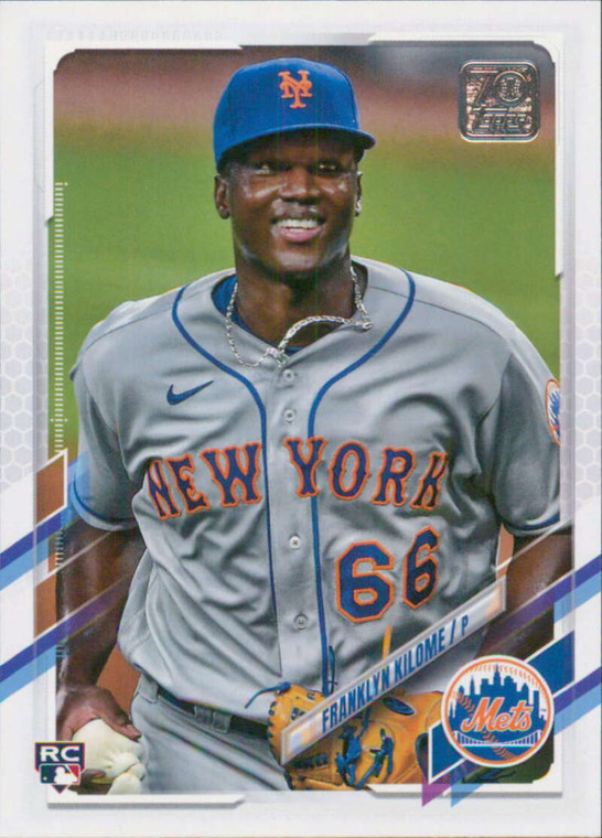 2021 Topps Update #US43 Franklyn Kilome NM-MT  RC Rookie New York Mets 