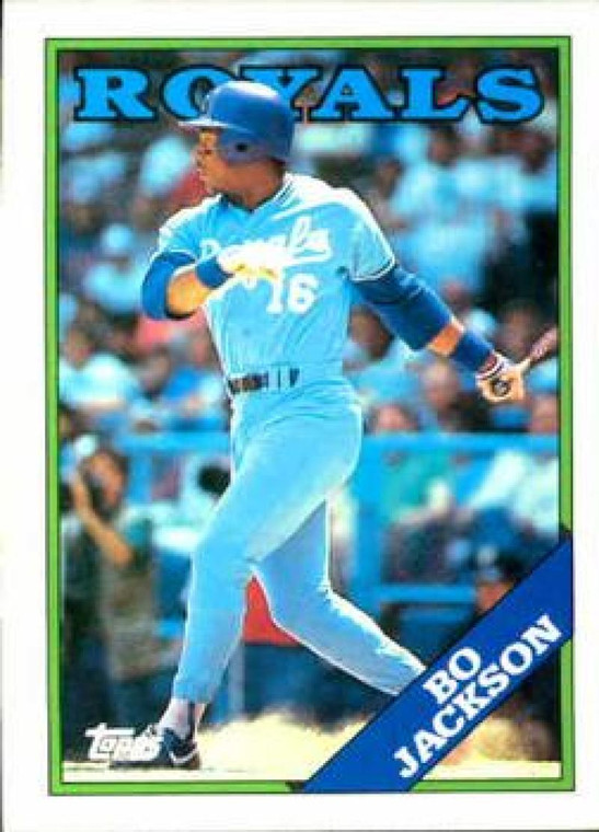 1988 Topps #750 Bo Jackson NM-MT Kansas City Royals 