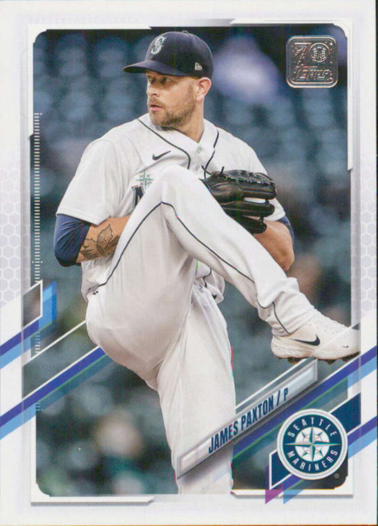 2021 Topps Update #US66 James Paxton NM-MT  Seattle Mariners 