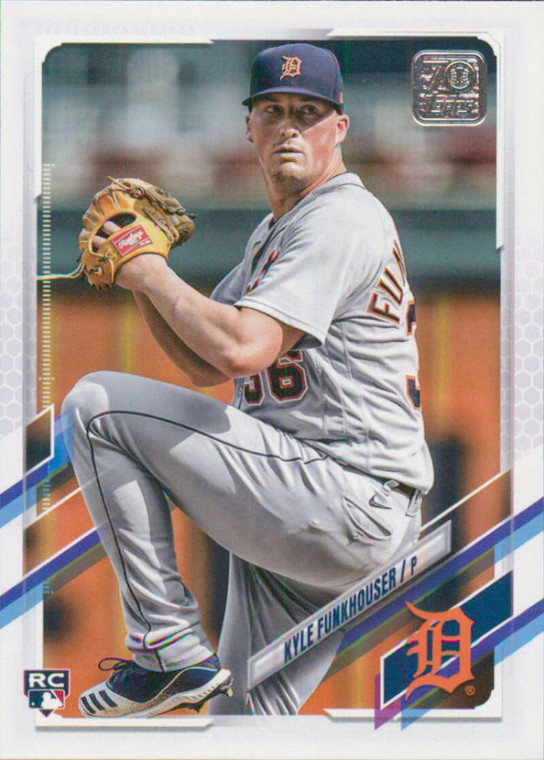 2021 Topps Update #US75 Kyle Funkhouser NM-MT  RC Rookie Detroit Tigers 