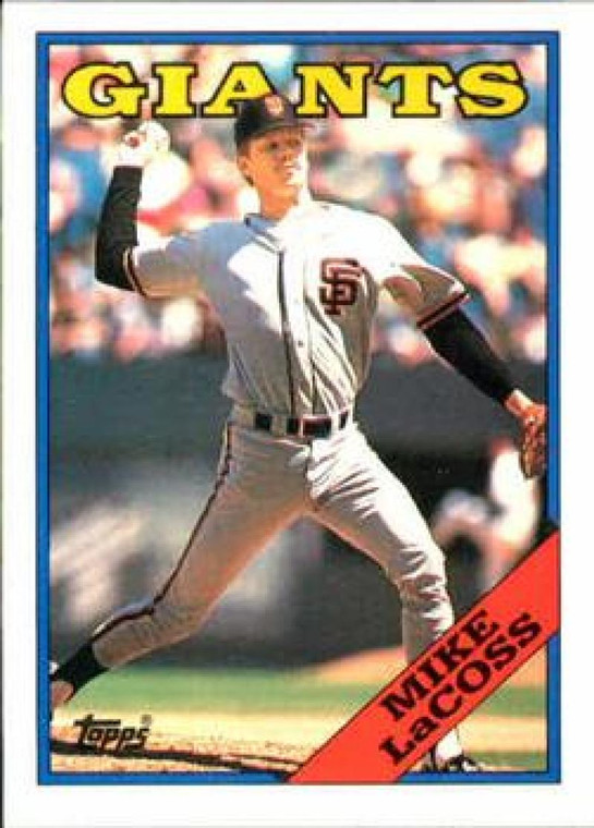 1988 Topps #754 Mike LaCoss NM-MT San Francisco Giants 