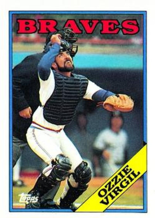 1988 Topps #755 Ozzie Virgil NM-MT Atlanta Braves 
