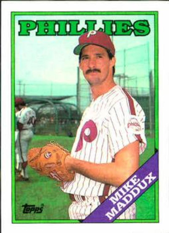 1988 Topps #756 Mike Maddux NM-MT Philadelphia Phillies 