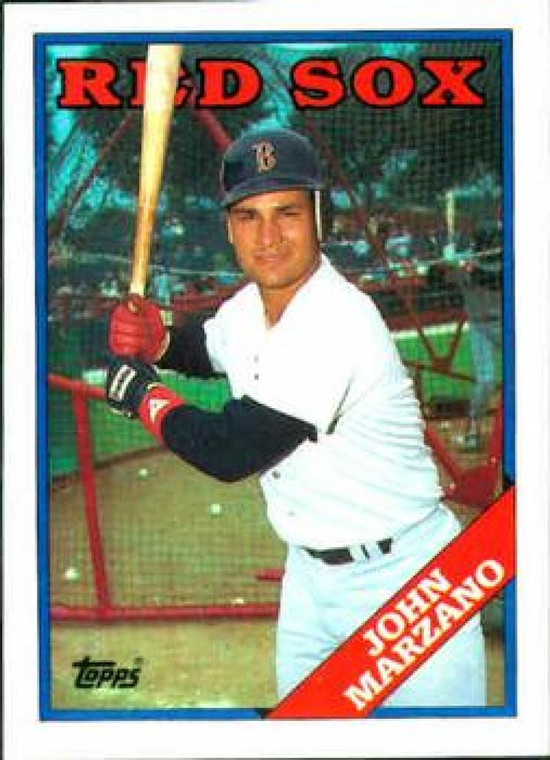 1988 Topps #757 John Marzano NM-MT Boston Red Sox 
