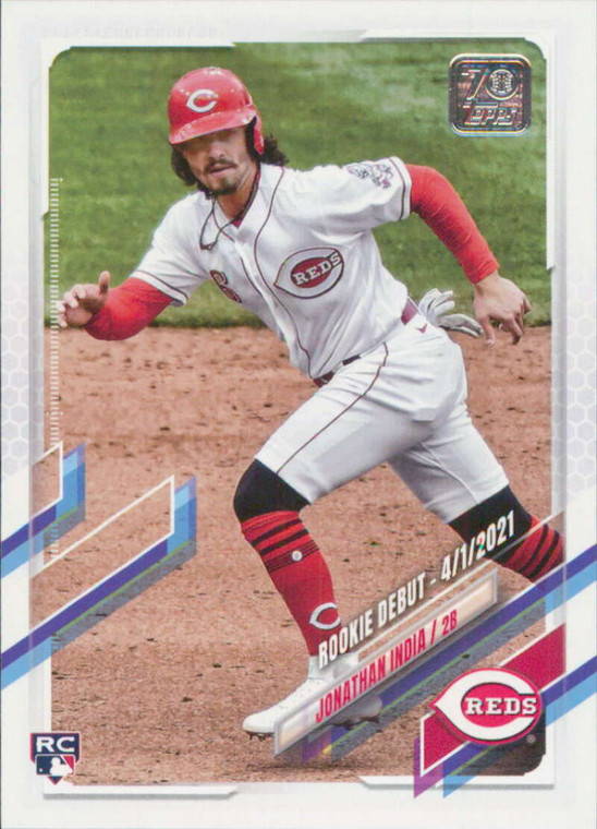 2021 Topps Update #US145 Jonathan India Rookie Debut NM-MT  Cincinnati Reds 