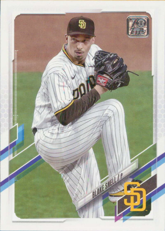 2021 Topps Update #US184 Blake Snell NM-MT  San Diego Padres 