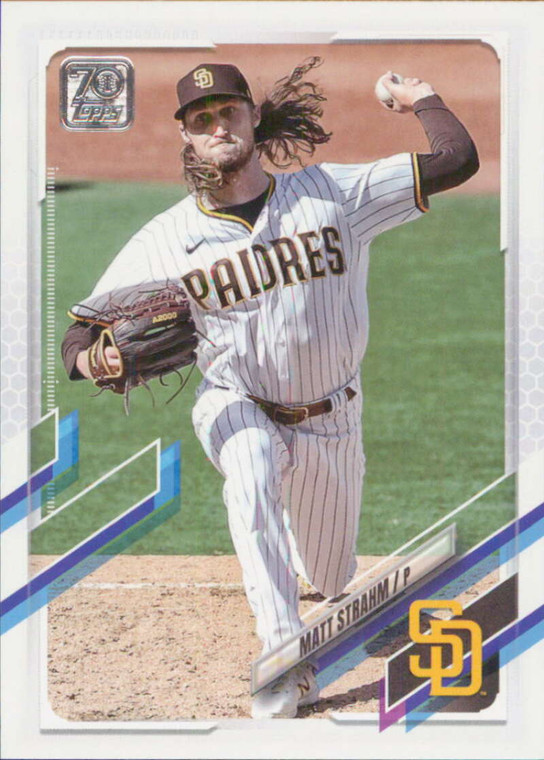 2021 Topps Update #US188 Matt Strahm NM-MT  San Diego Padres 