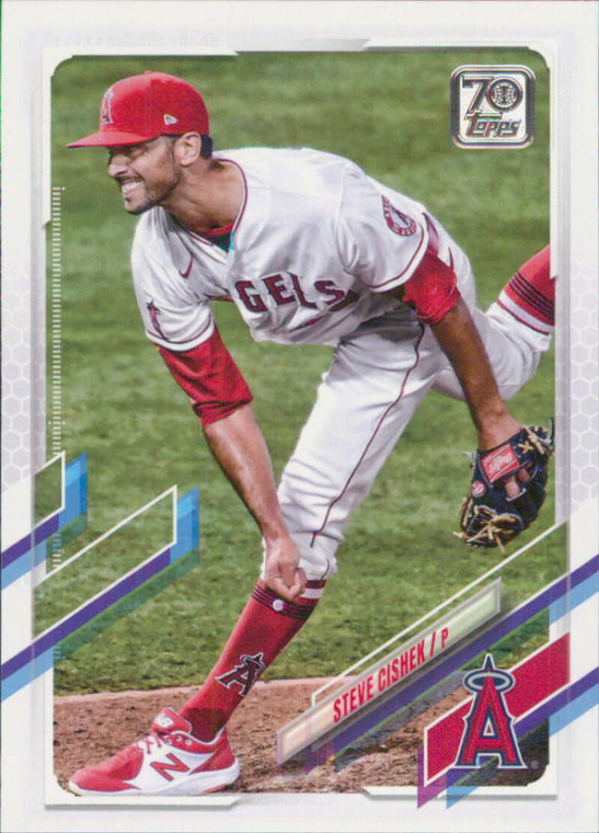 2021 Topps Update #US224 Steve Cishek NM-MT  Los Angeles Angels 