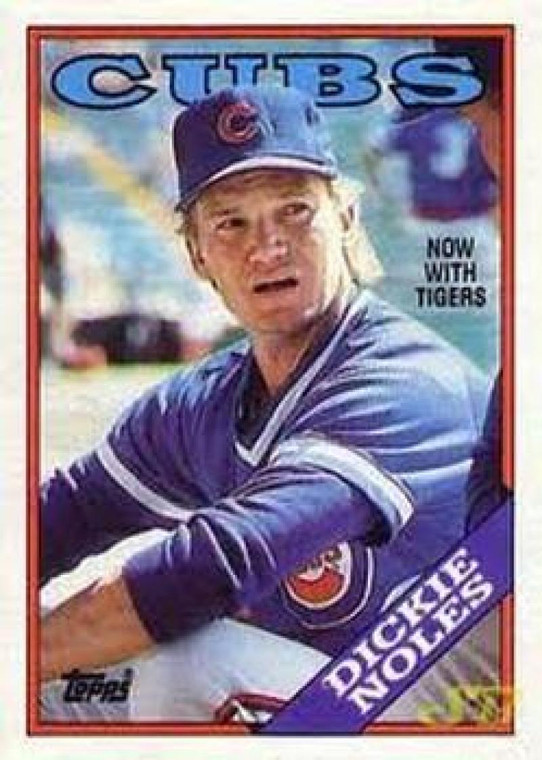 1988 Topps #768 Dickie Noles NM-MT Chicago Cubs 