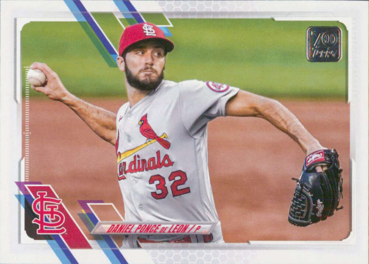 2021 Topps Update #US241 Daniel Ponce de Leon NM-MT  St. Louis Cardinals 