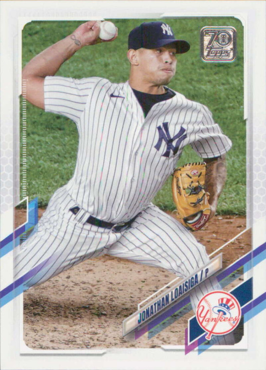 2021 Topps Update #US264 Jonathan Loaisiga NM-MT  New York Yankees 