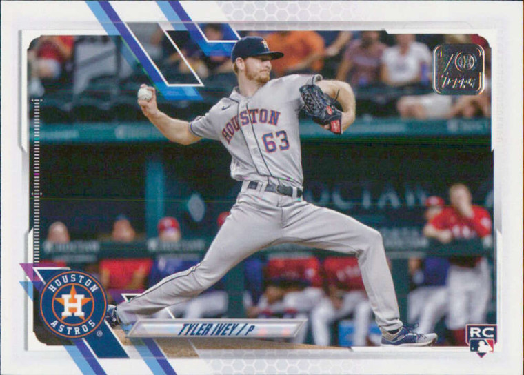 2021 Topps Update #US274 Tyler Ivey NM-MT  RC Rookie Houston Astros 