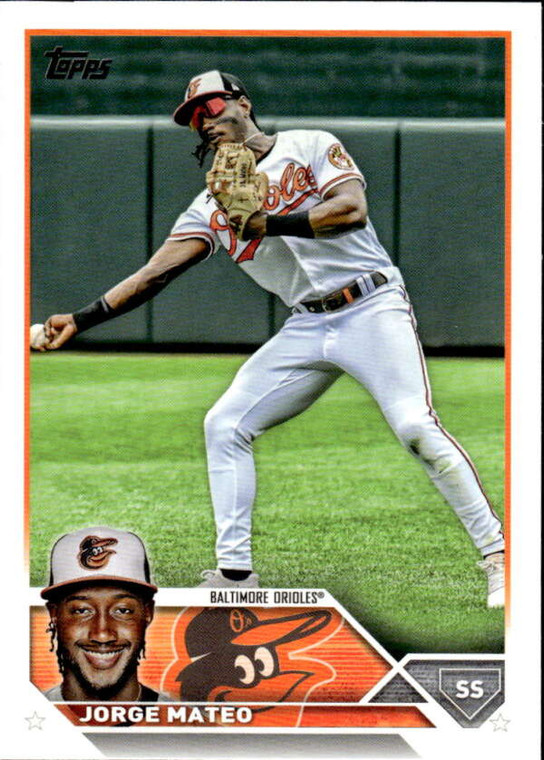 2023 Topps #38 Jorge Mateo NM-MT  Baltimore Orioles 