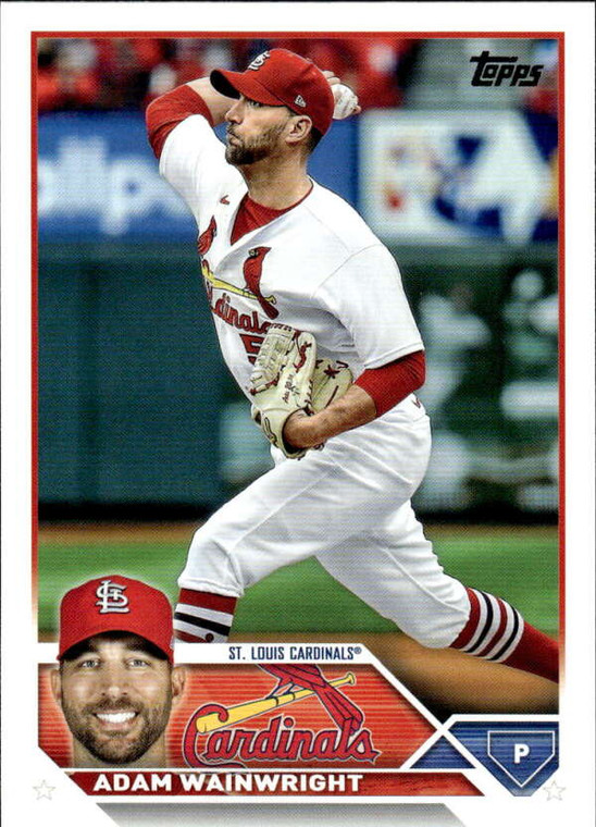 2023 Topps #39 Adam Wainwright NM-MT  St. Louis Cardinals 