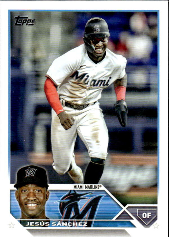 2023 Topps #44 Jesus Sanchez NM-MT  Miami Marlins 