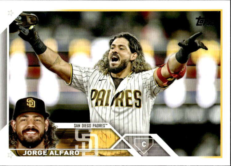 2023 Topps #46 Jorge Alfaro NM-MT  San Diego Padres 