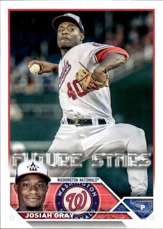 2023 Topps #149 Josiah Gray NM-MT  Washington Nationals 
