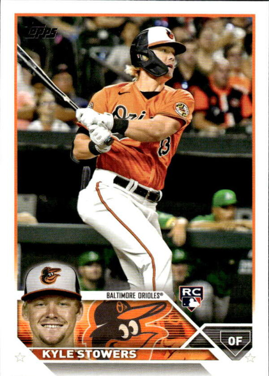 2023 Topps #156 Kyle Stowers NM-MT  RC Rookie Baltimore Orioles 