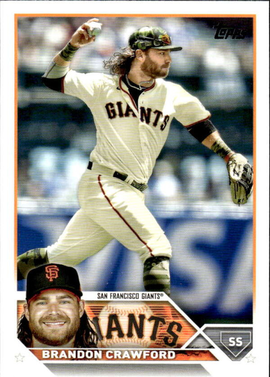2023 Topps #66 Brandon Crawford NM-MT  San Francisco Giants 
