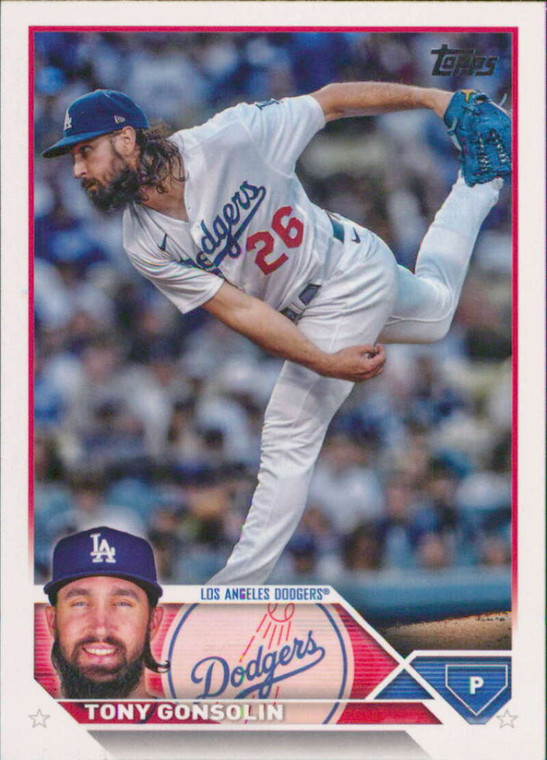 2023 Topps #202 Tony Gonsolin NM-MT  Los Angeles Dodgers 