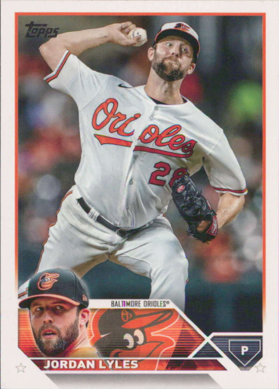 2023 Topps #212 Jordan Lyles NM-MT  Baltimore Orioles 