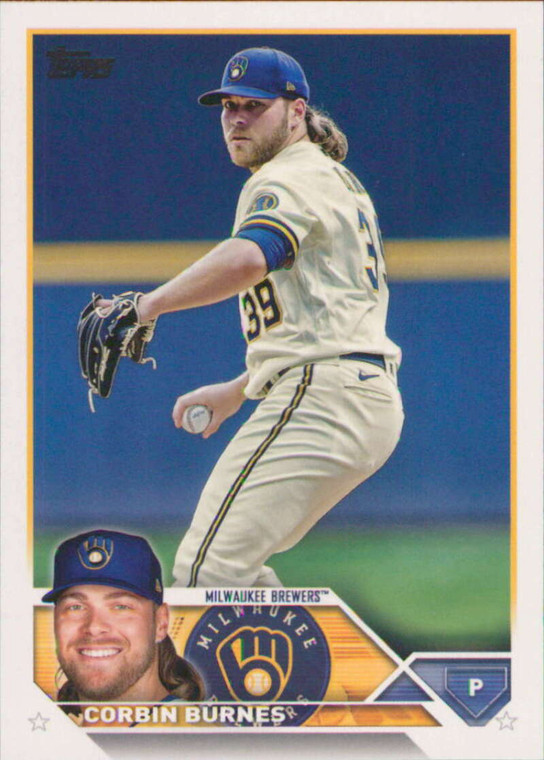 2023 Topps #225 Corbin Burnes NM-MT  Milwaukee Brewers 