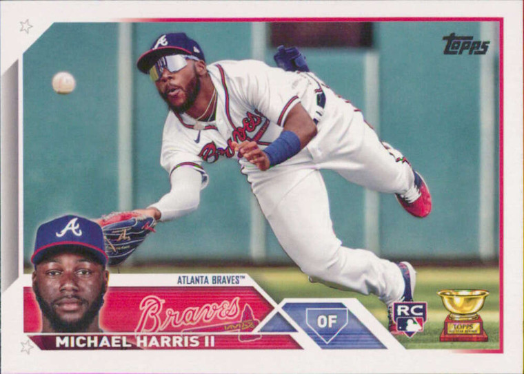 2023 Topps #226 Michael Harris II NM-MT  RC Rookie Atlanta Braves 