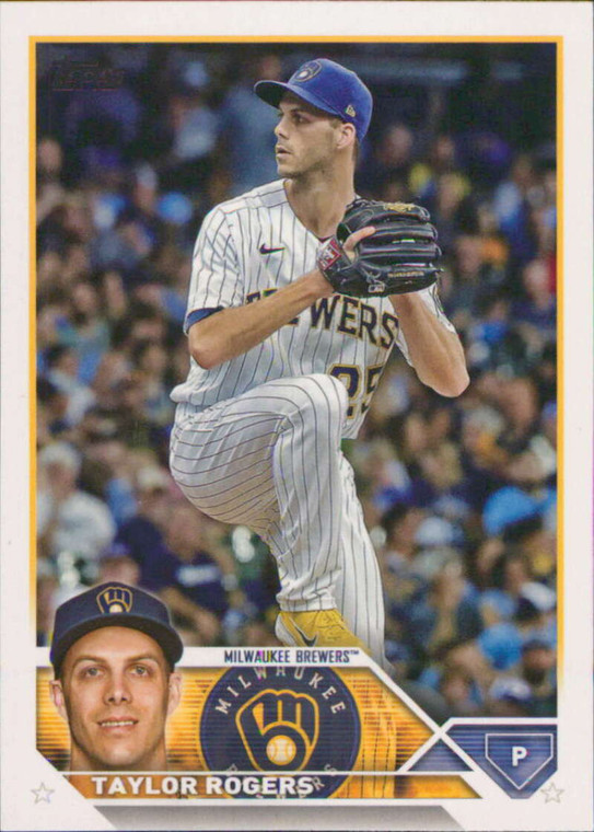2023 Topps #233 Taylor Rogers NM-MT  Milwaukee Brewers 