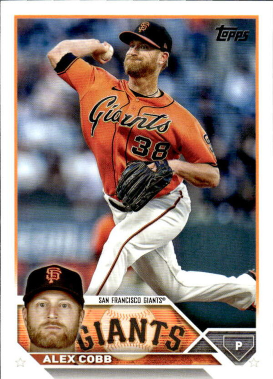 2023 Topps #108 Alex Cobb NM-MT  San Francisco Giants 