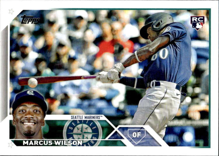 2023 Topps #138 Marcus Wilson NM-MT  RC Rookie Seattle Mariners 