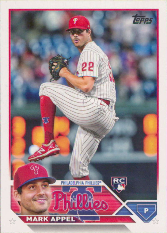 2023 Topps #259 Mark Appel NM-MT  RC Rookie Philadelphia Phillies 