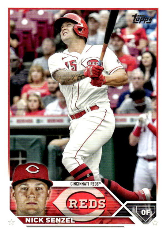 2023 Topps #345 Nick Senzel NM-MT  Cincinnati Reds 