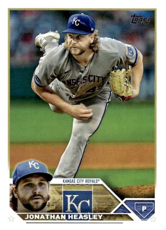 2023 Topps #346 Jonathan Heasley NM-MT  Kansas City Royals 