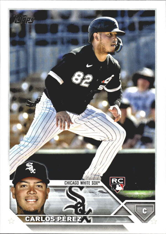 2023 Topps #452 Carlos Perez NM-MT  RC Rookie Chicago White Sox 