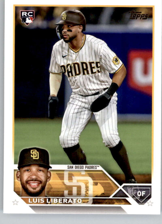 2023 Topps #659 Luis Liberato NM-MT  RC Rookie San Diego Padres 