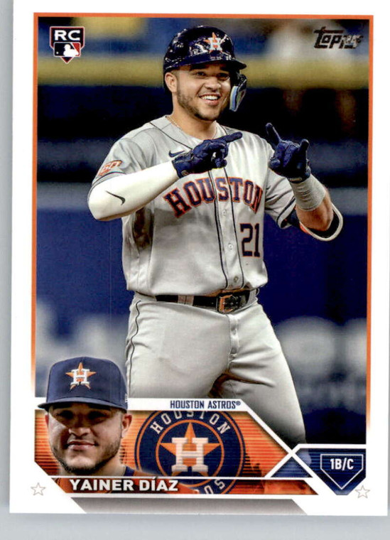 2023 Topps #635 Yainer Diaz NM-MT  RC Rookie Houston Astros 