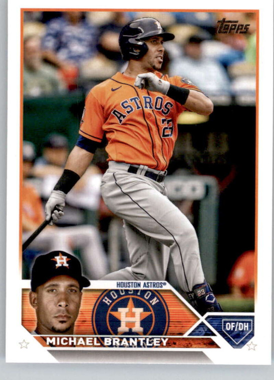 2023 Topps #628 Michael Brantley NM-MT  Houston Astros 