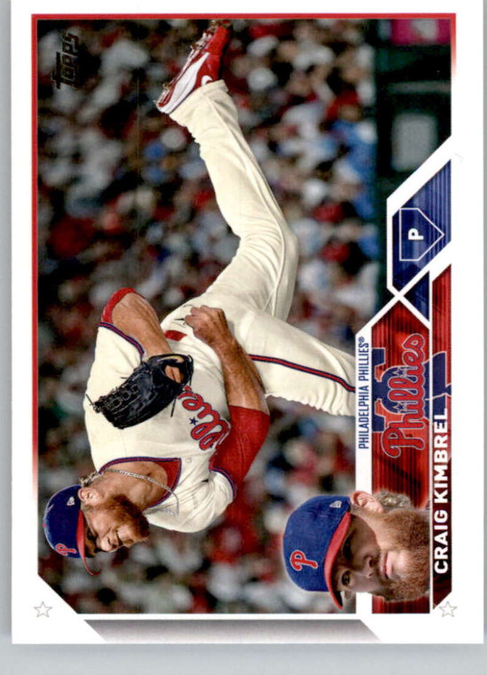 SOLD 165652 2023 Topps #589 Craig Kimbrel NM-MT  Philadelphia Phillies 